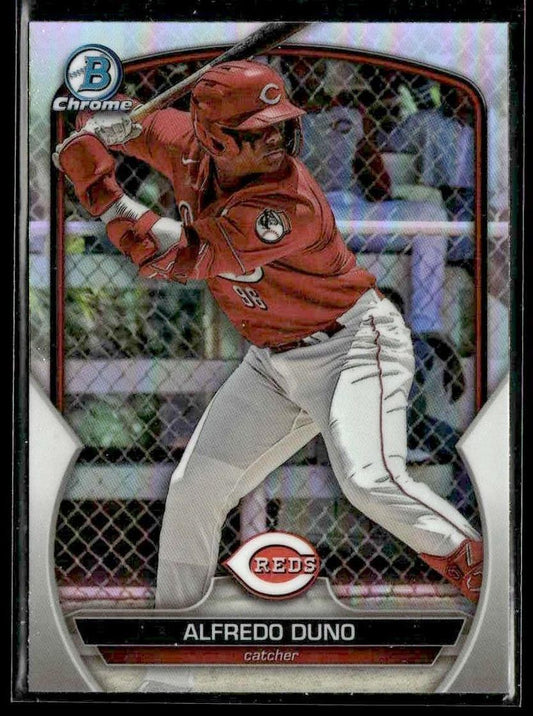 2023 Bowman Draft #BDC-99 Alfredo Duno Chrome Refractor