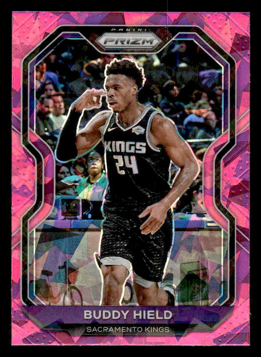 2020-21 Panini Prizm #36 Buddy Hield Pink Ice Prizms