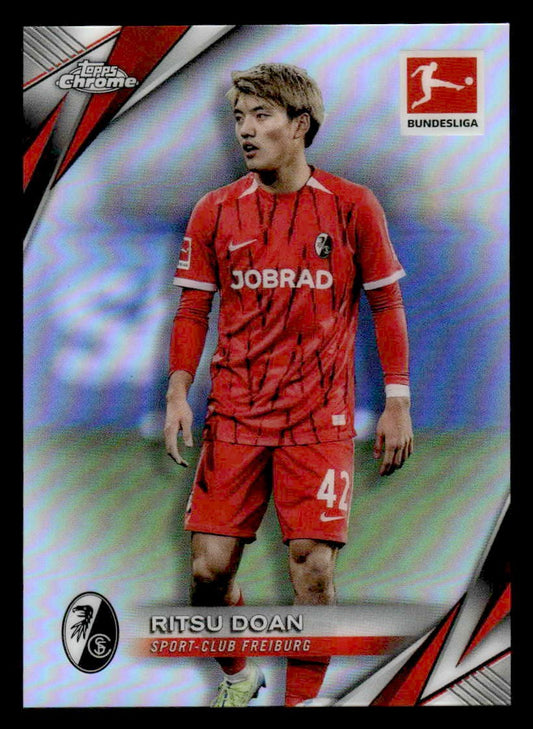 2025 Topps Chrome Bundesliga #40 Ritsu Doan Refractor