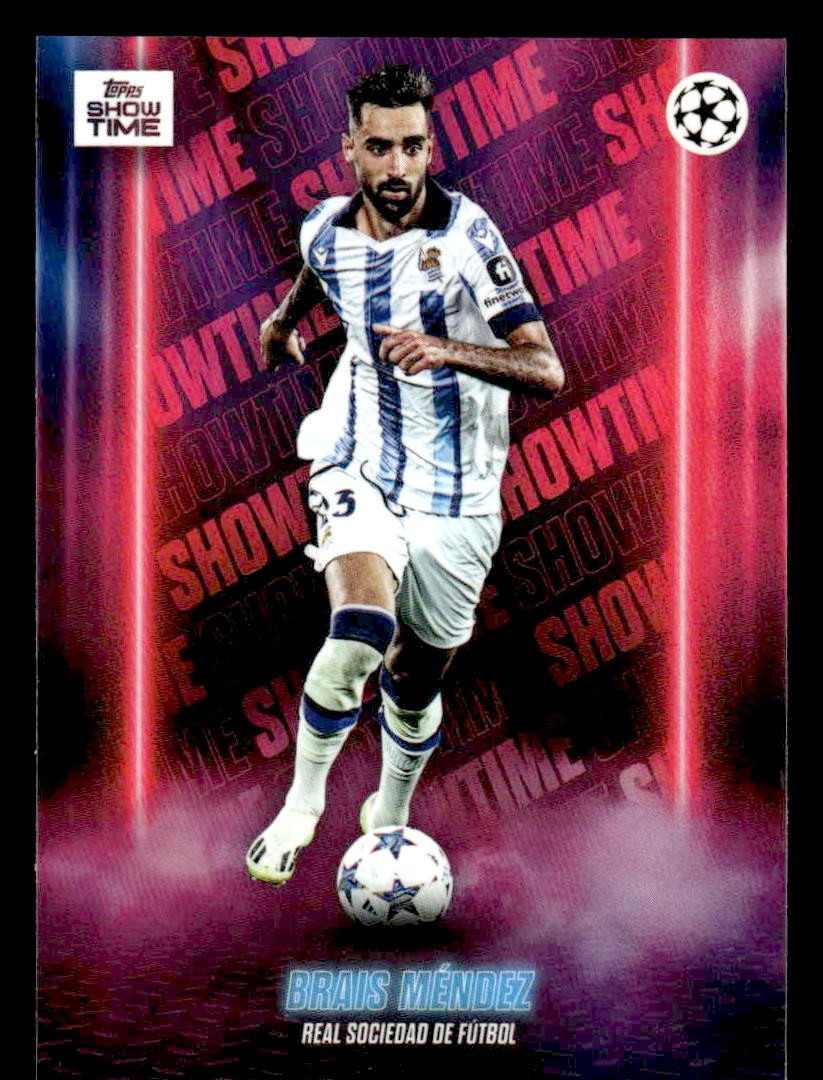 2023-24 Topps Showtime UEFA Club Competitions #NNO Brais Mendez