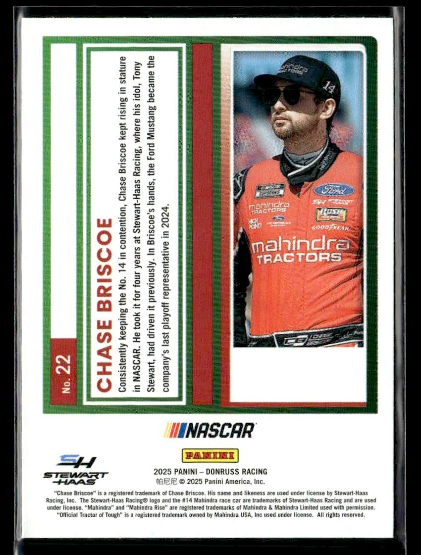2025 Donruss #22 Chase Briscoe