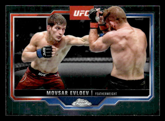 2025 Topps Chrome UFC #10 Movsar Evloev