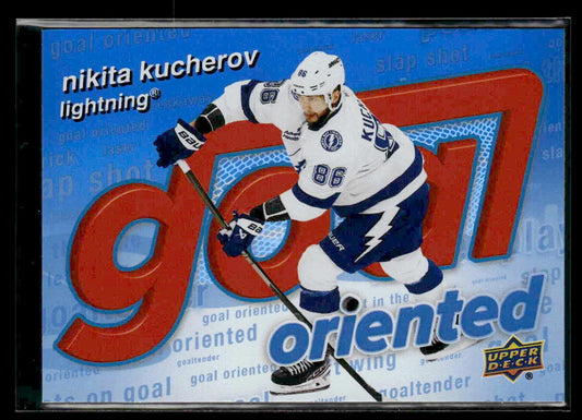 2025-26 Upper Deck #GO-20 Nikita Kucherov Goal Oriented
