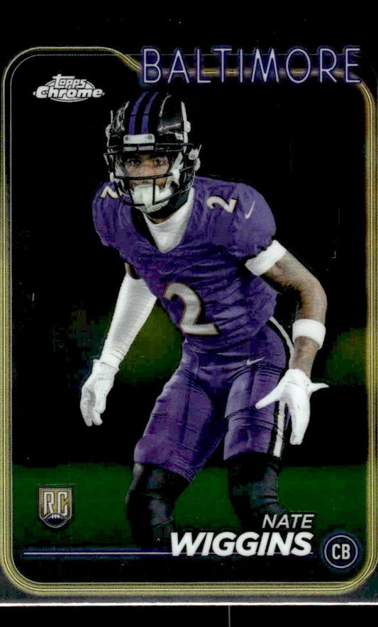 2024 Topps Chrome #227 Nate Wiggins