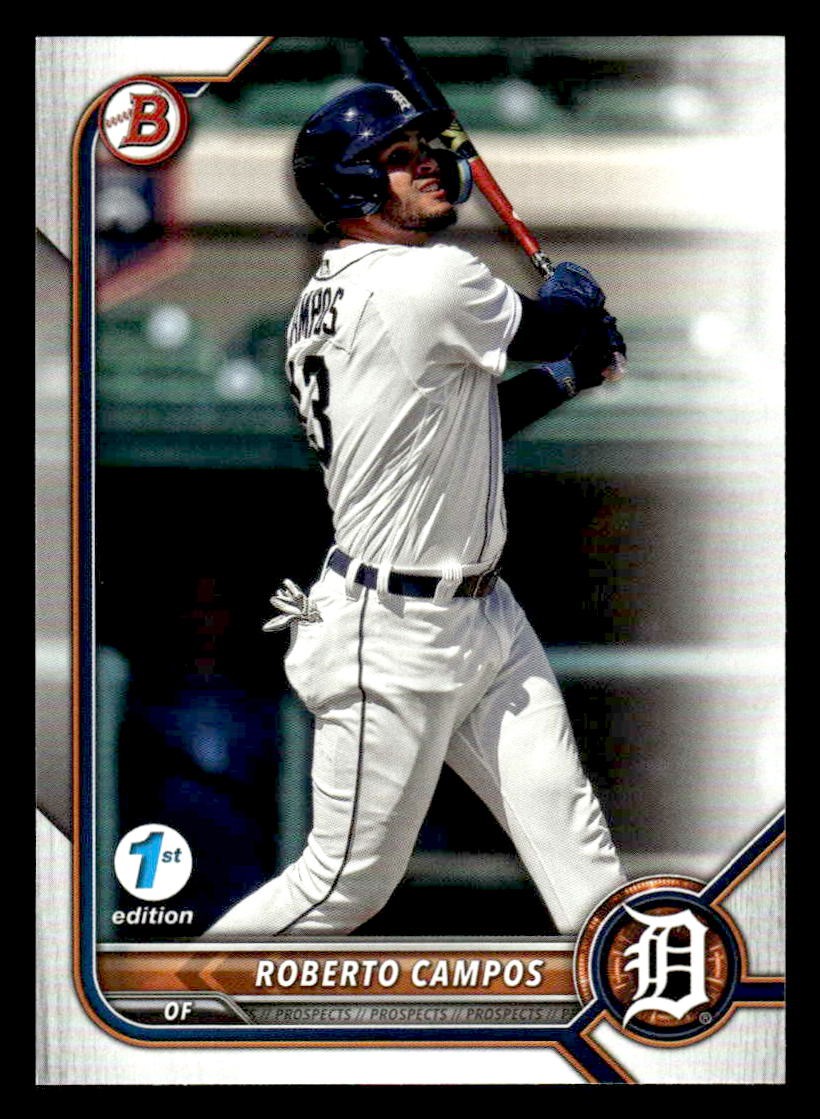 2022 Bowman Draft 1st Edition #BD-39 Roberto Campos