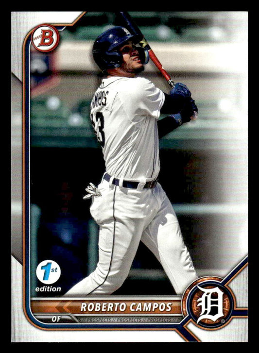 2022 Bowman Draft 1st Edition #BD-39 Roberto Campos
