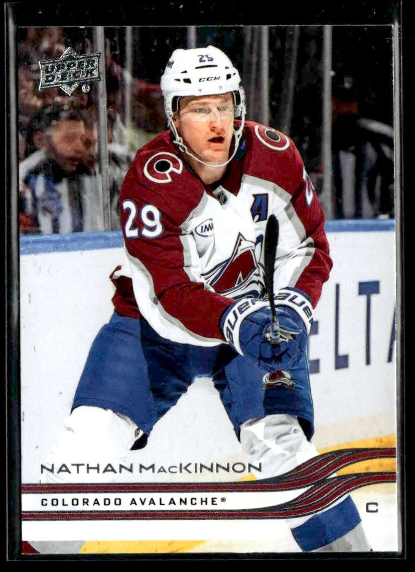 2025-26 Upper Deck #42 Nathan MacKinnon
