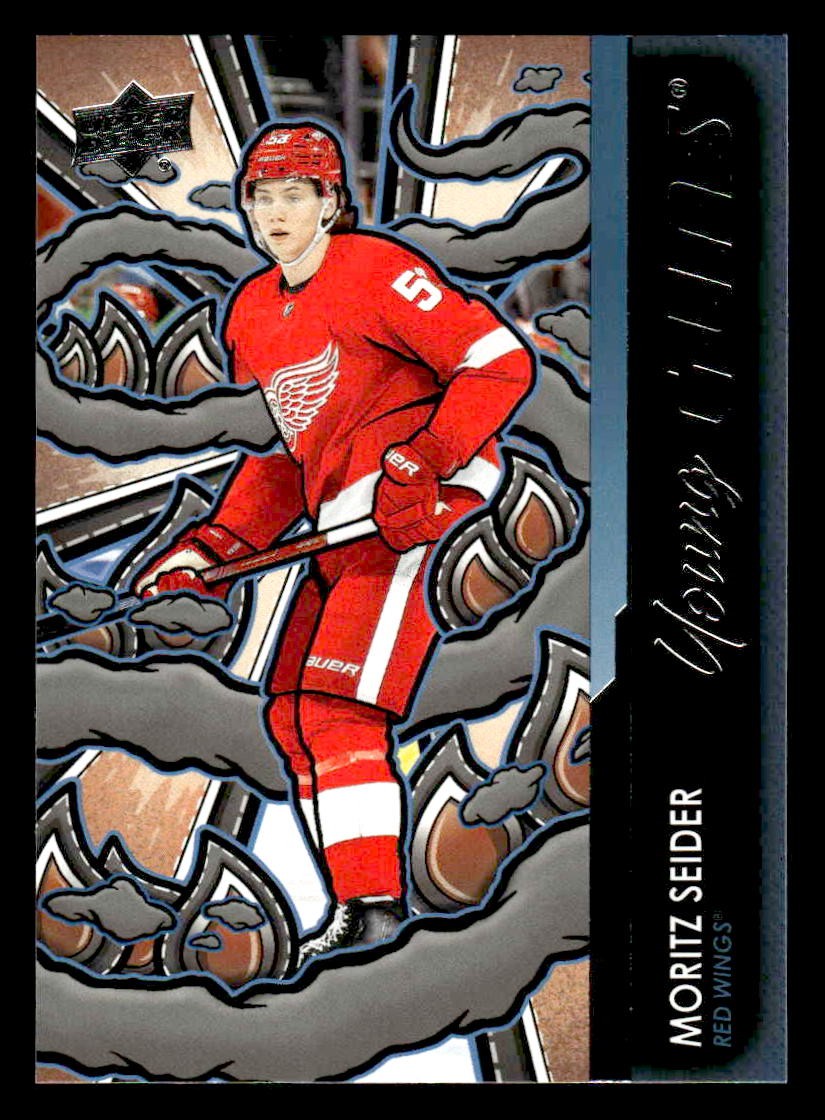 2024-25 Upper Deck #469 Moritz Seider Young Guns Renewed (Series Two)