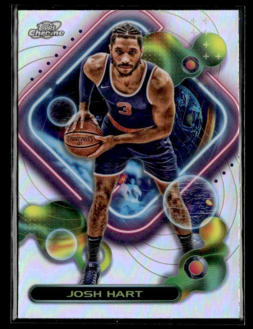 2023-24 Topps Chrome Cosmic #187 Josh Hart Refractors