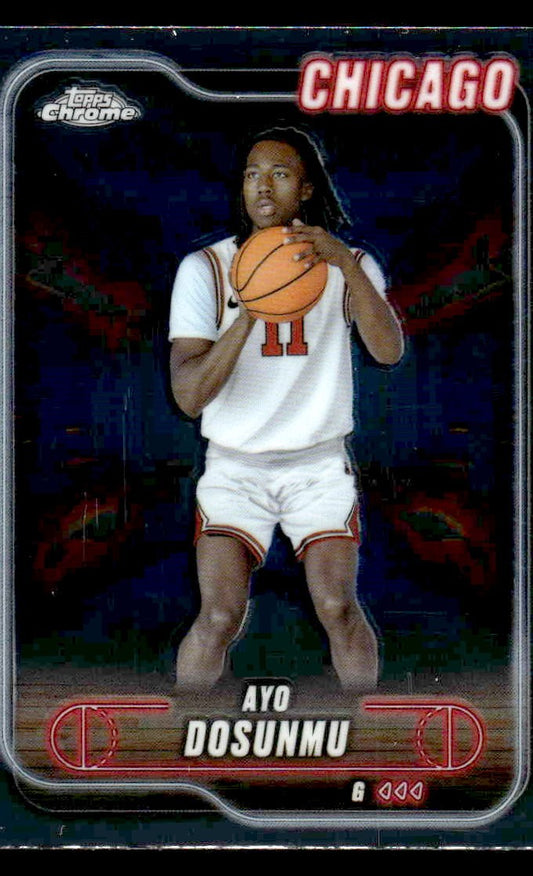 2024-25 Topps Chrome #58 Ayo Dosunmu