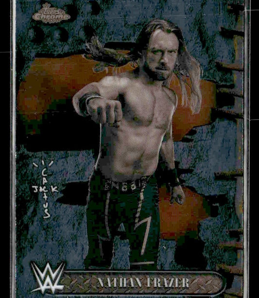 2025 Topps Chrome WWE x Cactus Jack #97 Nathan Frazer