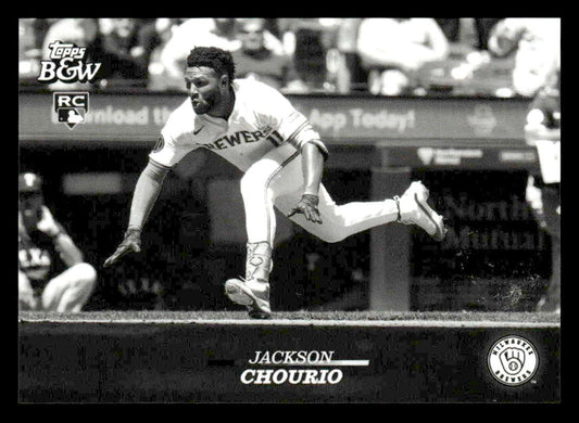 2024 Topps Black & White #53 Jackson Chourio