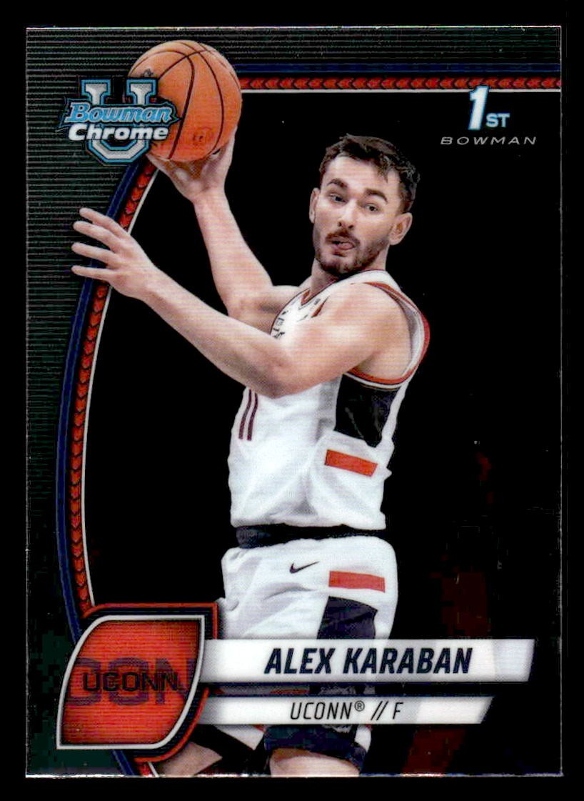 2024-25 Bowman University Chrome #100 Alex Karaban