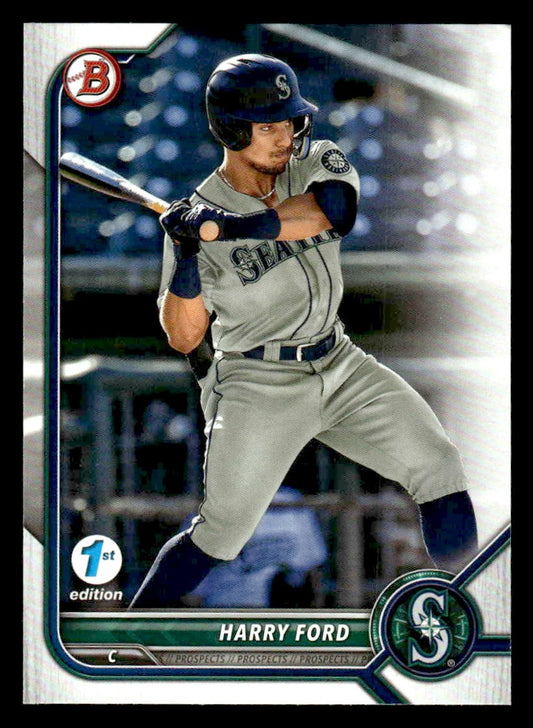 2022 Bowman Draft 1st Edition #BD-137 Harry Ford