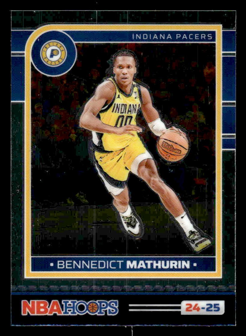 2024-25 Hoops #56 Bennedict Mathurin Premium