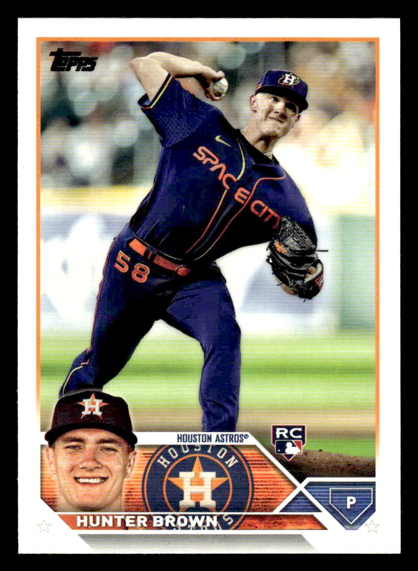 2023 Topps #111 Hunter Brown