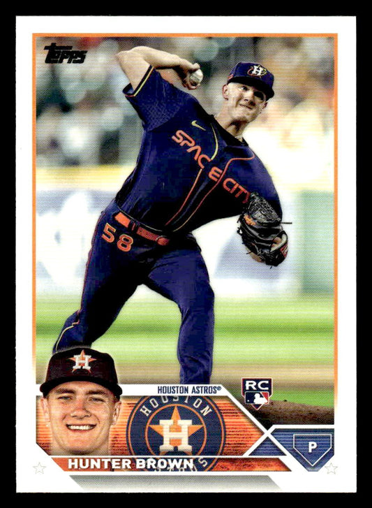 2023 Topps #111 Hunter Brown