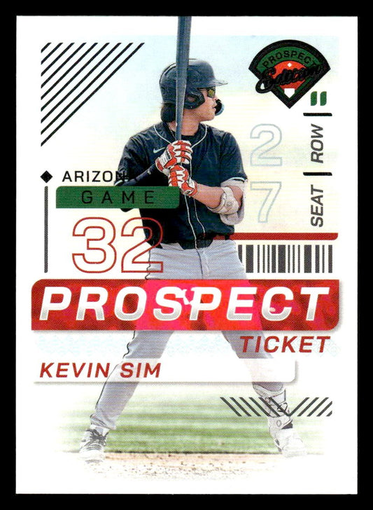 2024 Panini Prospect Edition #147 Kevin Sim