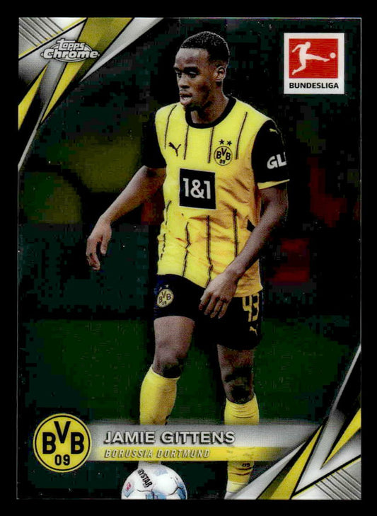 2025 Topps Chrome Bundesliga #26 Jamie Gittens