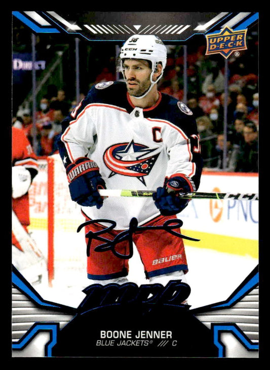 2022-23 Upper Deck MVP #103 Boone Jenner Blue Script