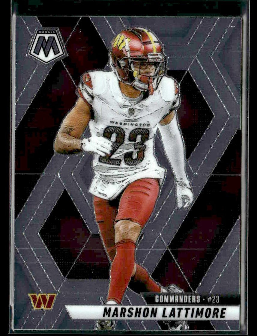 2025 Panini Mosaic #7 Marshon Lattimore