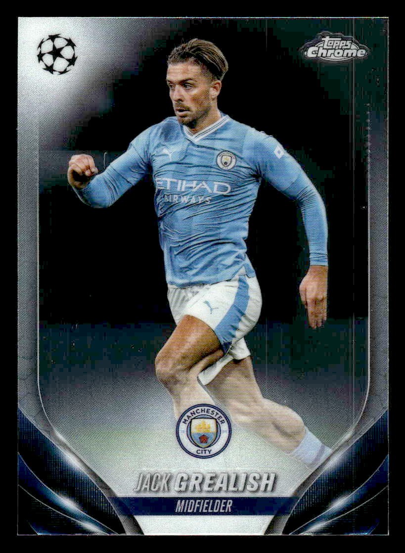 2023-24 Topps Chrome UEFA Club Competitions #124 Jack Grealish