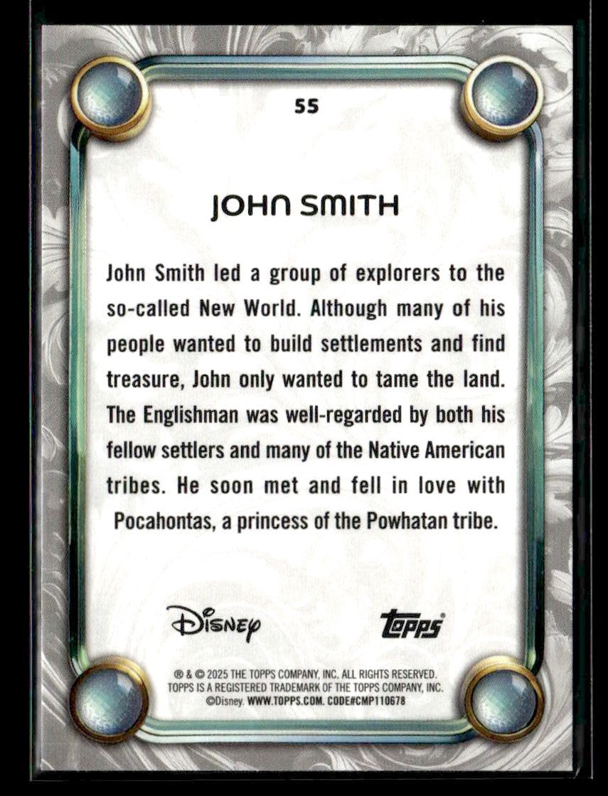 2025 Topps Disney Wonder #55 John Smith