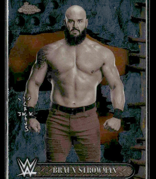 2025 Topps Chrome WWE x Cactus Jack #68 Braun Strowman