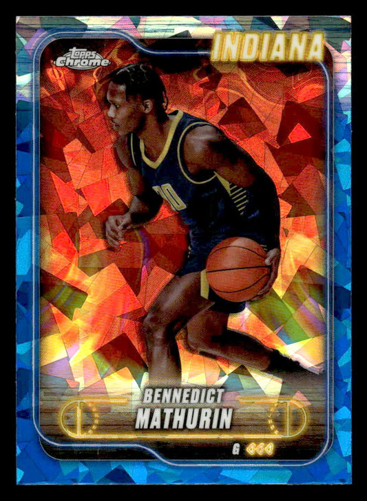 2024-25 Topps Chrome Sapphire #96 Bennedict Mathurin