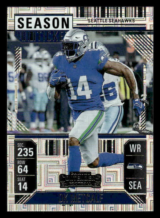 2024 Panini Contenders Football Mojo #91 DK Metcalf