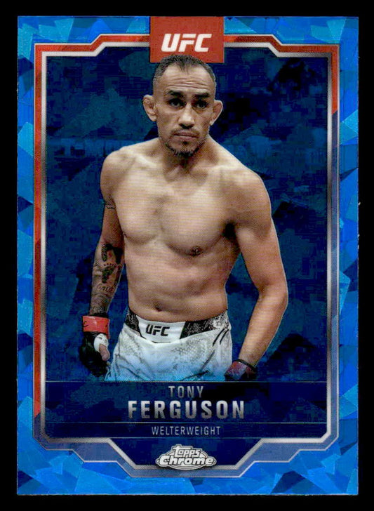2025 Topps Chrome Sapphire Edition UFC #171 Tony Ferguson