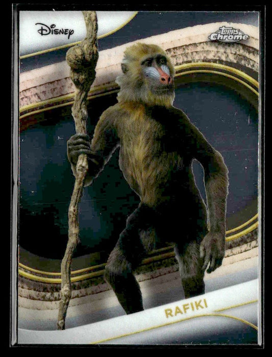 🌟 Rafiki — 2025 Topps Chrome Disney #196 🌟