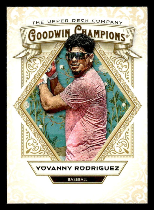 2025 Upper Deck Goodwin Champions #42 Yovanny Rodriguez