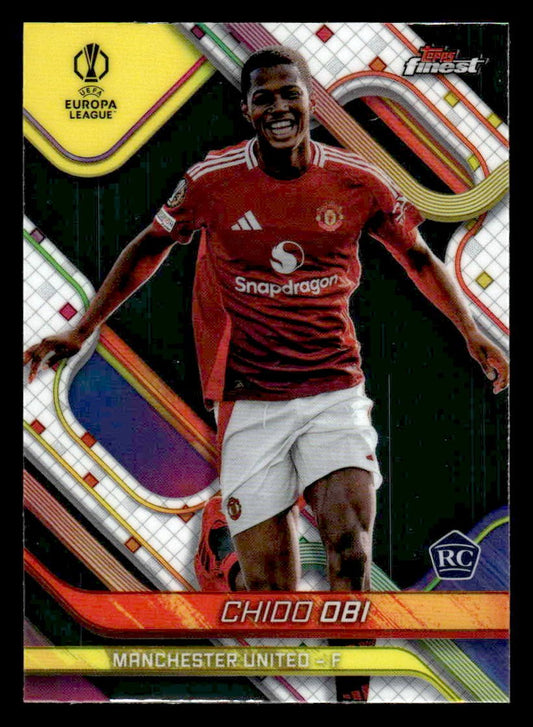 2024-25 Topps Finest UEFA Club Comp #56 Chido Obi