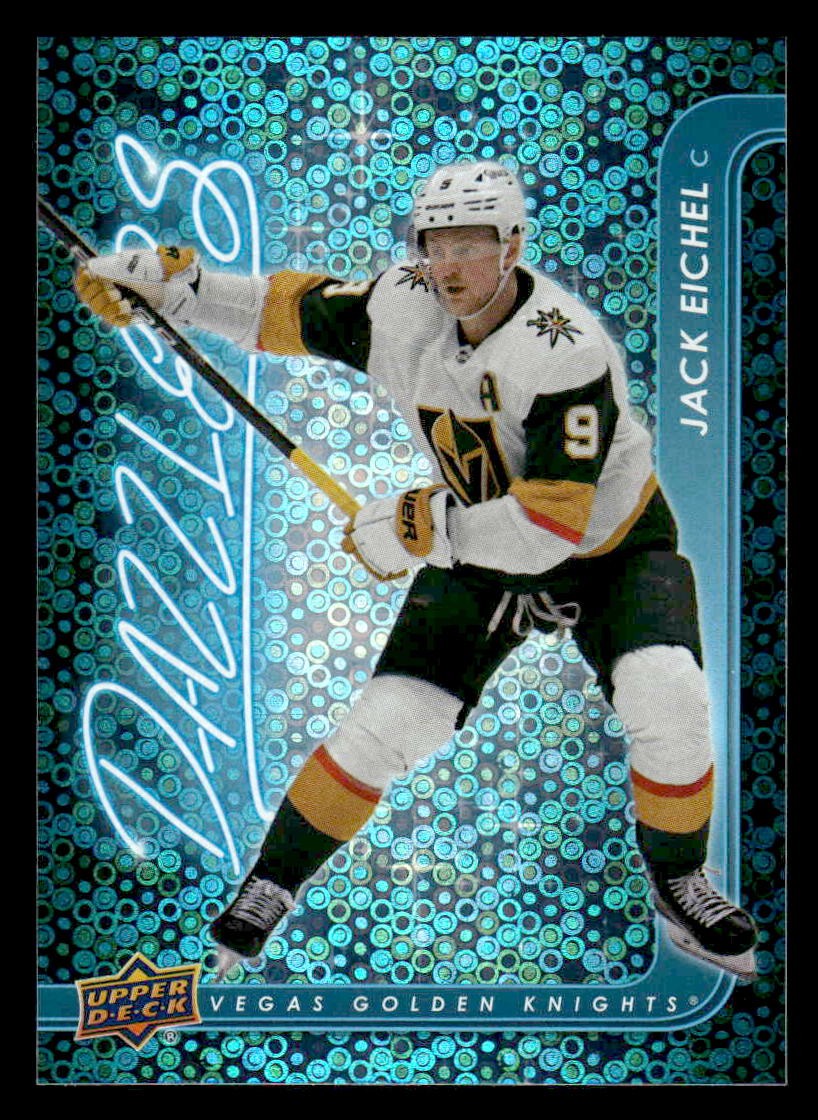 2024-25 Upper Deck #DZ-91 Jack Eichel Dazzlers Blue