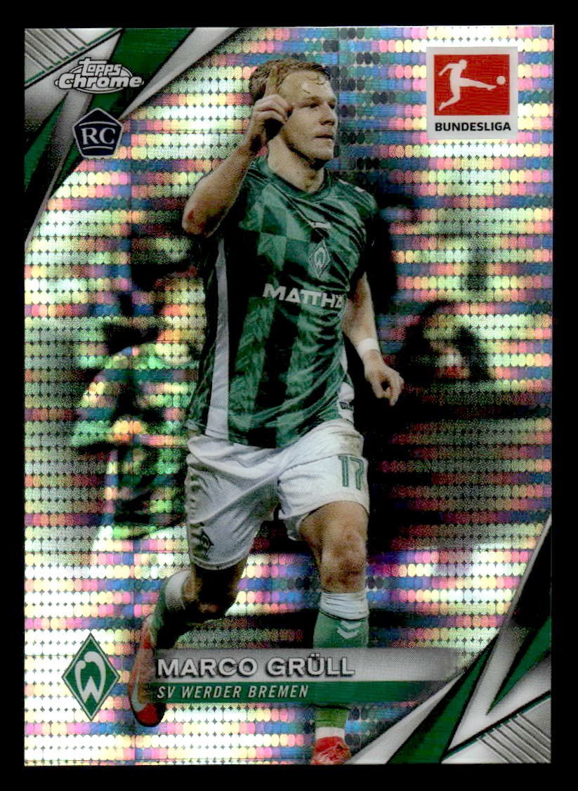 2025 Topps Chrome Bundesliga #20 Marco Grull Pulsar Refractor