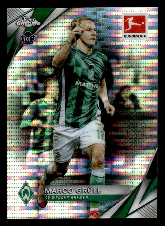 2025 Topps Chrome Bundesliga #20 Marco Grull Pulsar Refractor