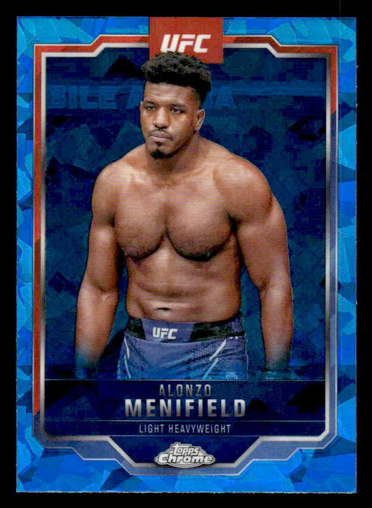 2025 Topps Chrome Sapphire Edition UFC #159 Alonzo Menifield