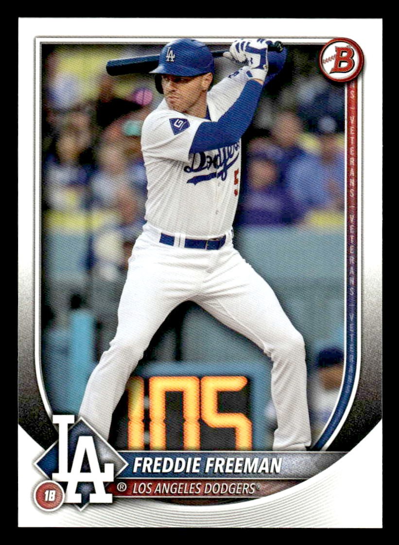 2025 Bowman #5 Freddie Freeman