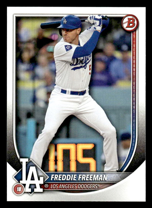 2025 Bowman #5 Freddie Freeman