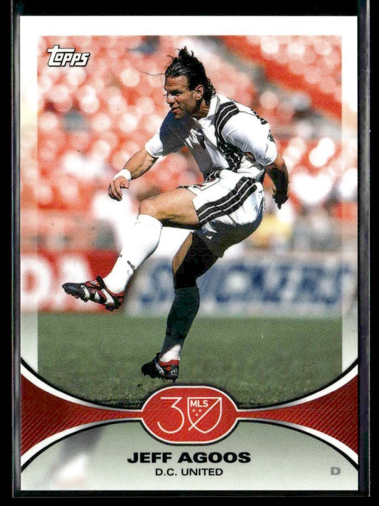 2025 Topps MLS 30th Anniversary Collection #20 Jeff Agoos