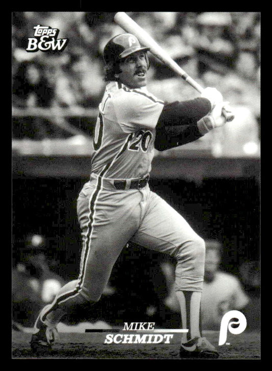 2024 Topps Black & White #30 Mike Schmidt