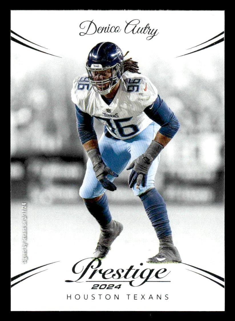2024 Panini Prestige #122 Denico Autry