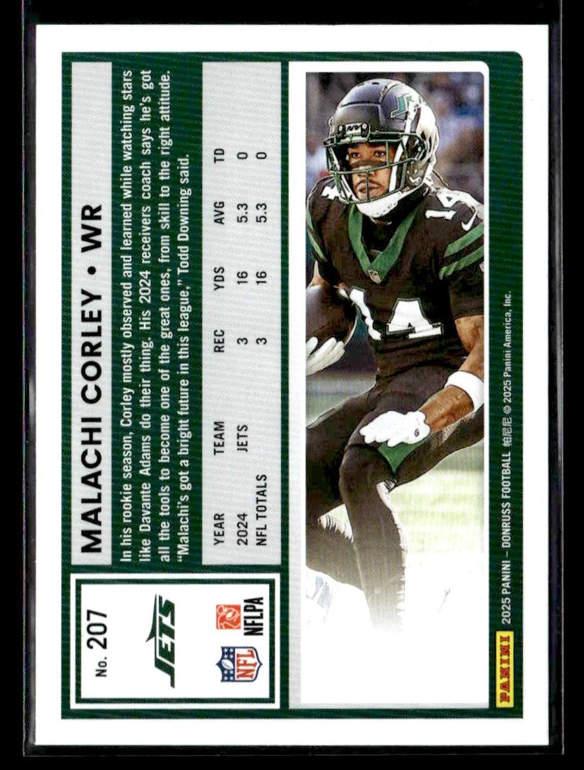 2025 Donruss #207 Malachi Corley