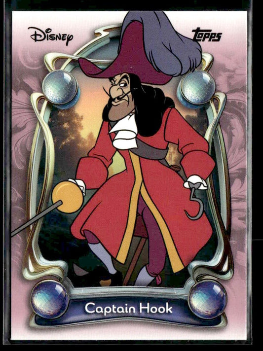 2025 Topps Disney Wonder #26 Captain Hook