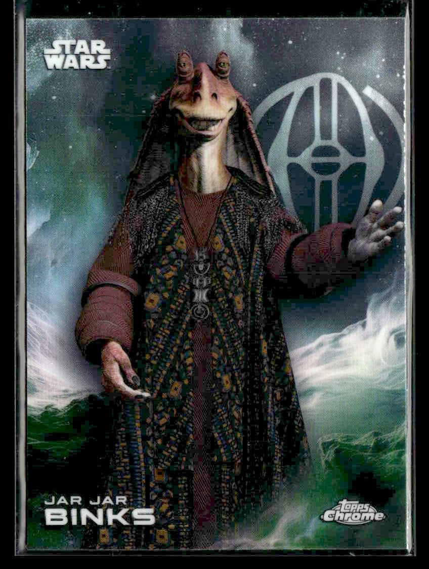 🌟 Jar Jar Binks — 2025 Topps Chrome Star Wars #63 🌟