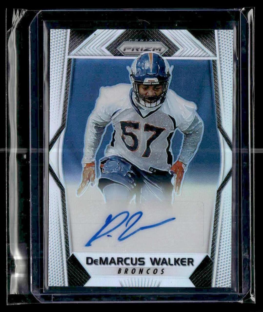 2017 Panini Prizm #RA-DWK DeMarcus Walker Rookie Autographs Prizm