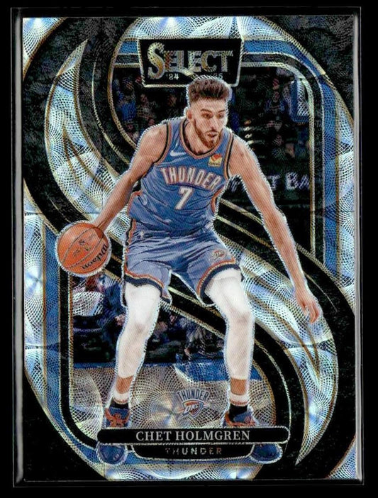 2024-25 Panini Select #128 Chet Holmgren Scope Prizm