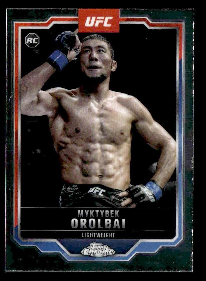2025 Topps Chrome UFC #77 Myktybek Orolbai