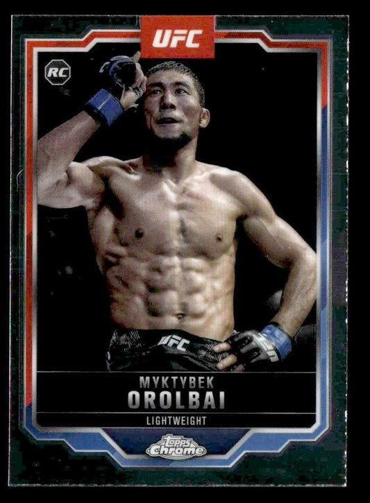 2025 Topps Chrome UFC #77 Myktybek Orolbai